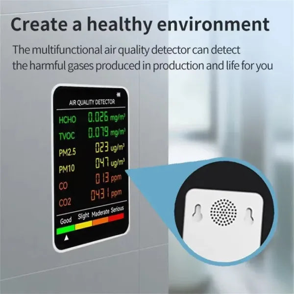 X2 QCAir Air Quality Monitors US02