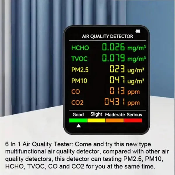 X2 QCAir Air Quality Monitors US02