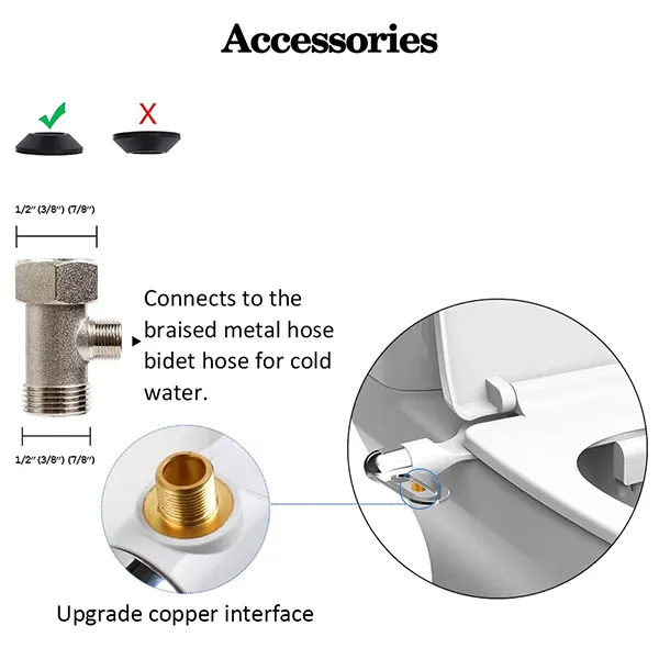 Jberip X2 Bidet Attachments US01