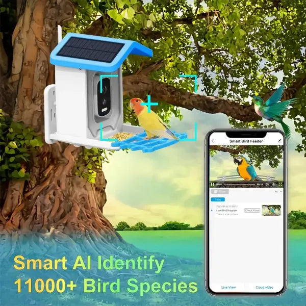 JulyBird Smart Bird Feeders with Camera US01