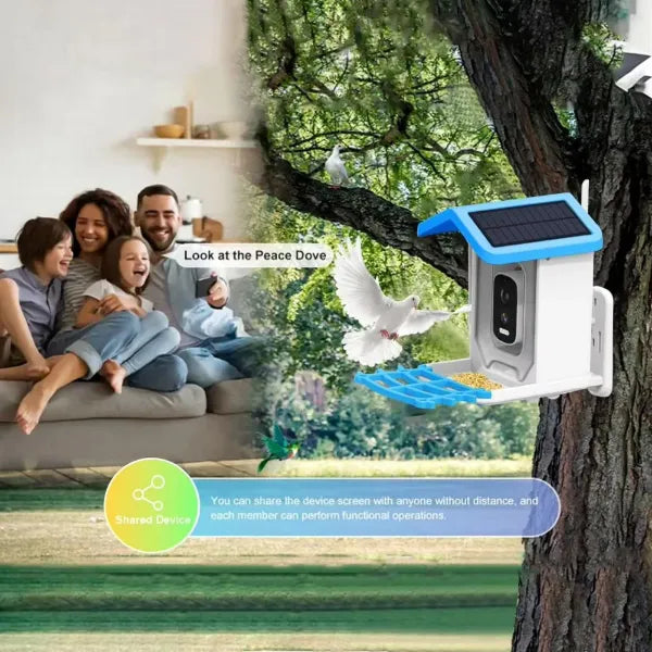 JulyBird Smart Bird Feeders with Camera US01
