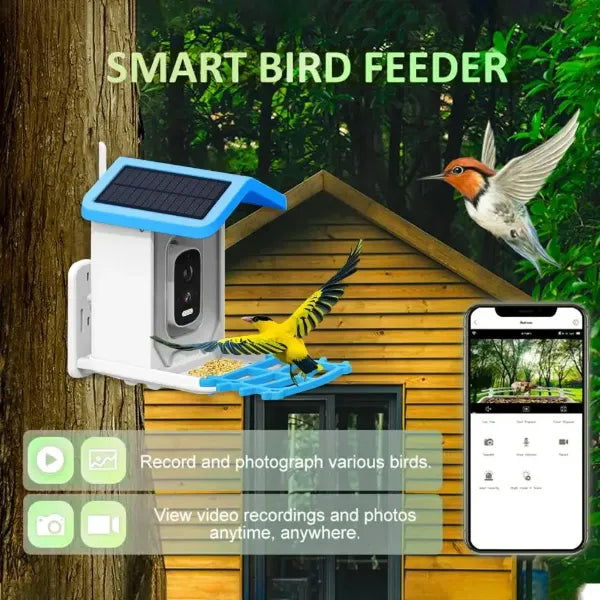 JulyBird Smart Bird Feeders with Camera US01