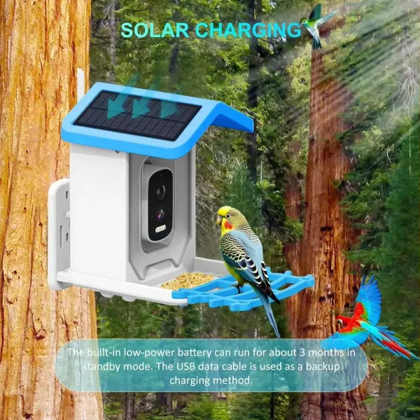 JulyBird Smart Bird Feeders with Camera US01