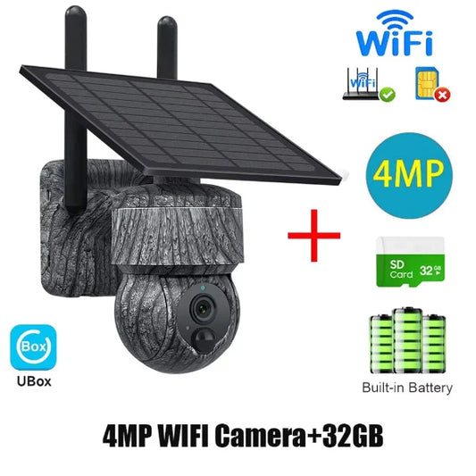 ZykaCam Solar Camera Outdoors US01