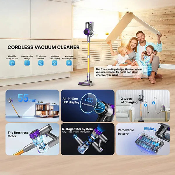 Cleanivia Cordless Stick Vacuums US8