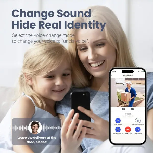 Bellnix Doorbell Cameras Without Subscription US02