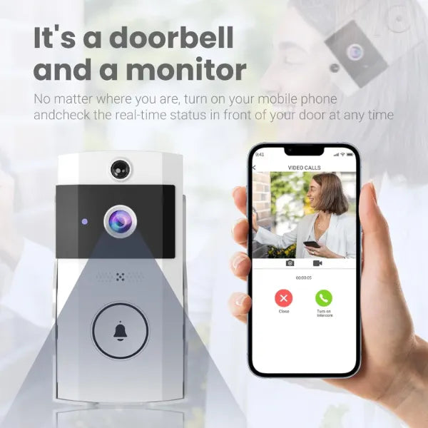 Bellnix Doorbell Cameras Without Subscription US02