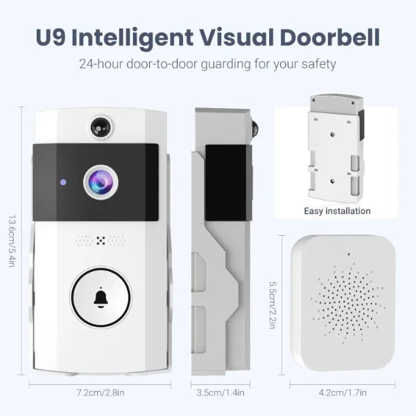 Bellnix Doorbell Cameras Without Subscription US02