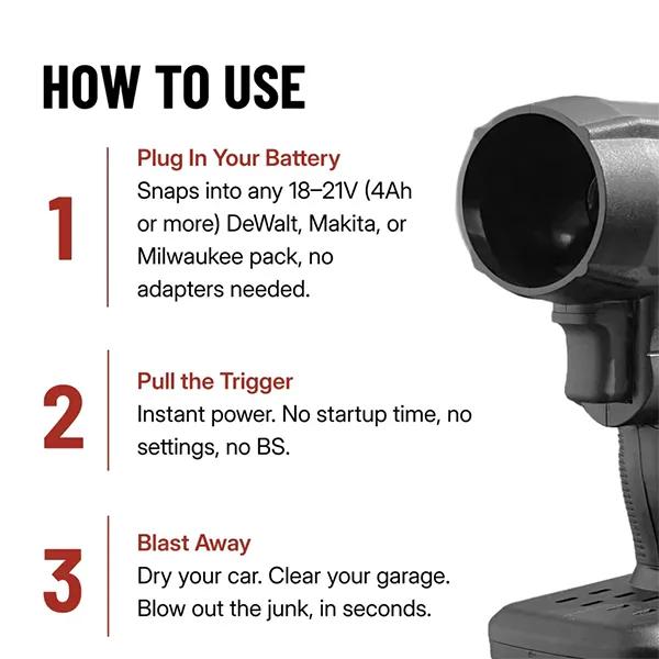 KoliDry Car Dryer Blowers