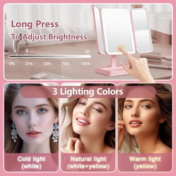 VanityGlow Lighted Makeup Mirrors US01