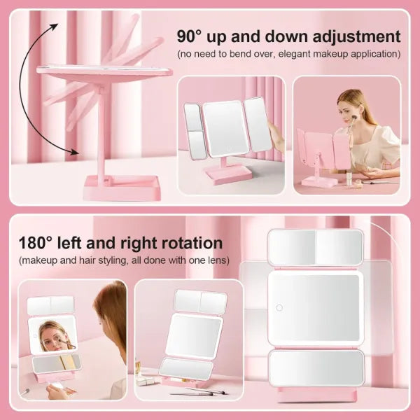 VanityGlow Lighted Makeup Mirrors US01