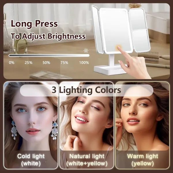 VanityGlow Lighted Makeup Mirrors US01