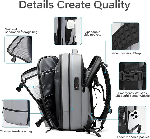 BackBog Anti Theft Backpack US8