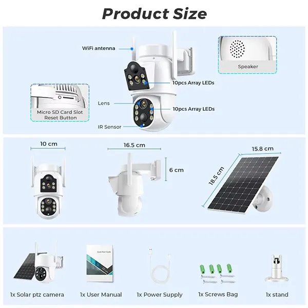 Nova Z3 Pro Outdoor Security Cameras Without Subscription