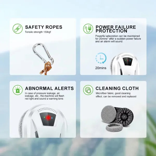 CleanoBot Robot Window Cleaners US8