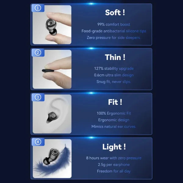 TinyTune Earbuds For Small Ears AU2