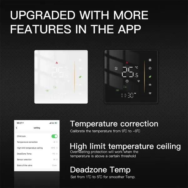 AuraTemp Smart Thermostat CA45