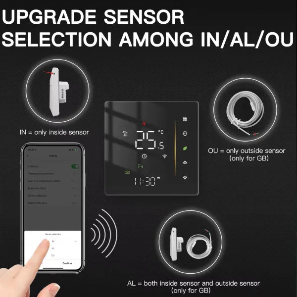 AuraTemp Smart Thermostat CA45
