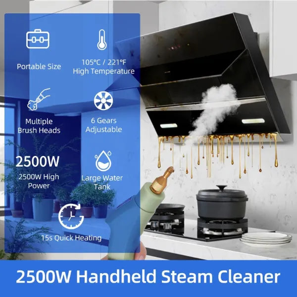 X2 NivaCle Handheld Steam Cleaners US01