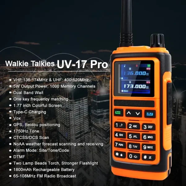 Talkora Long Range Walkie Talkies CA45