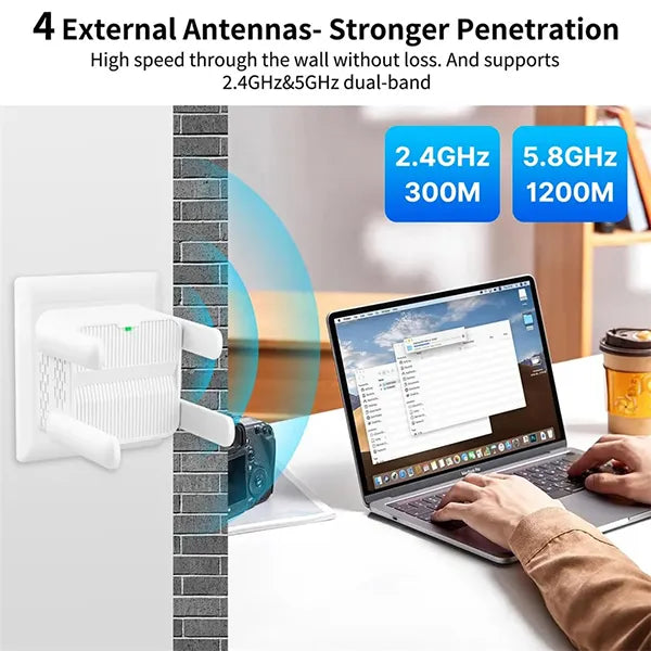 WifiRo X6 Wifi Extender AU