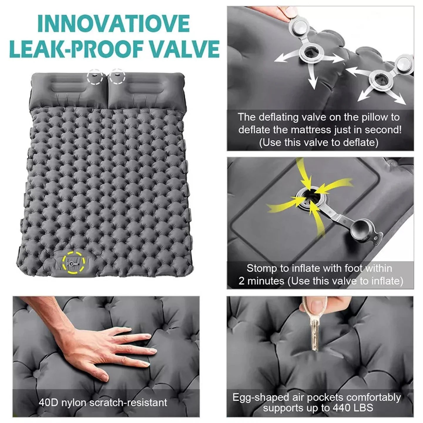 PuffyTrail Air Mattresses For Camping US01