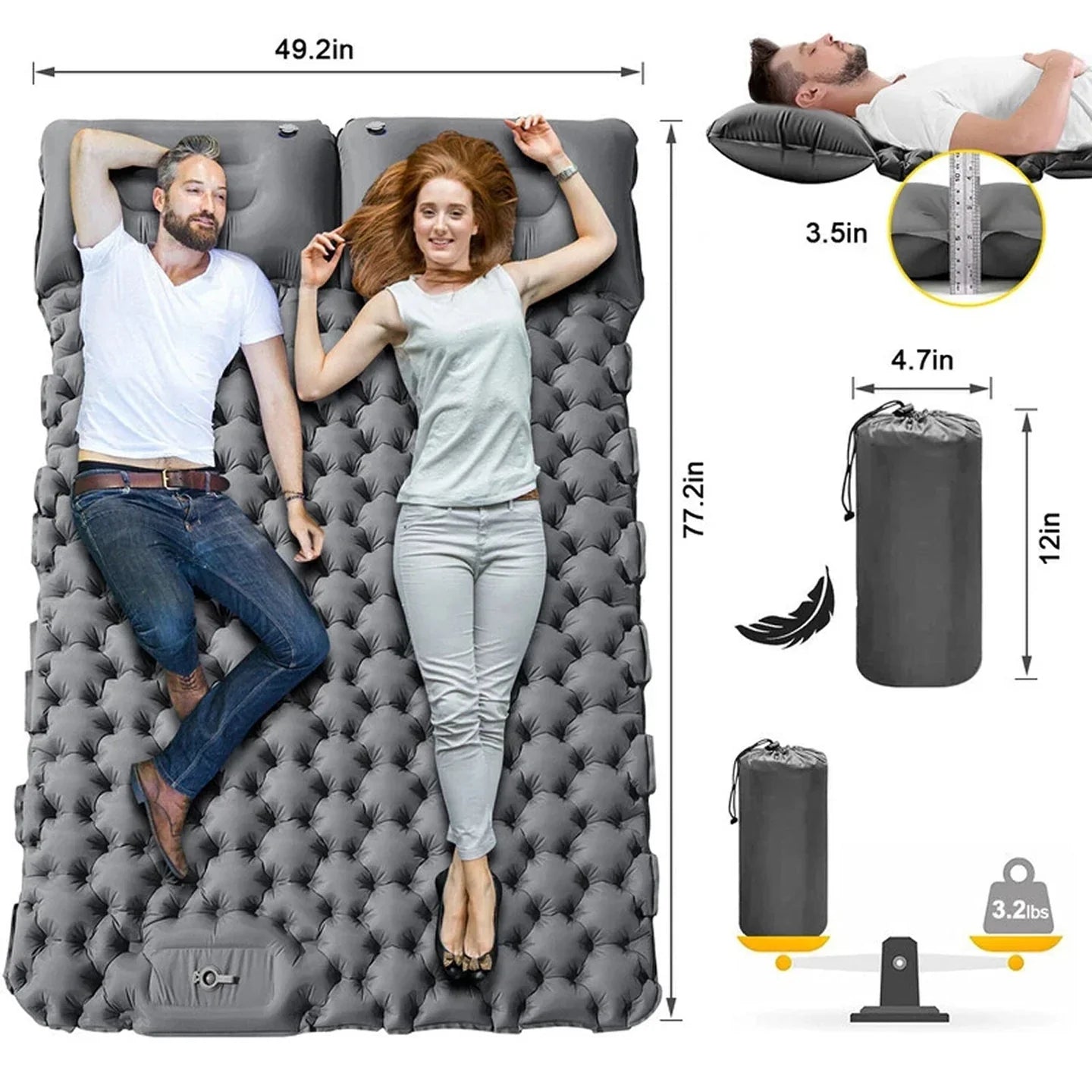 TuxaCusi Camping Sleeping Pads