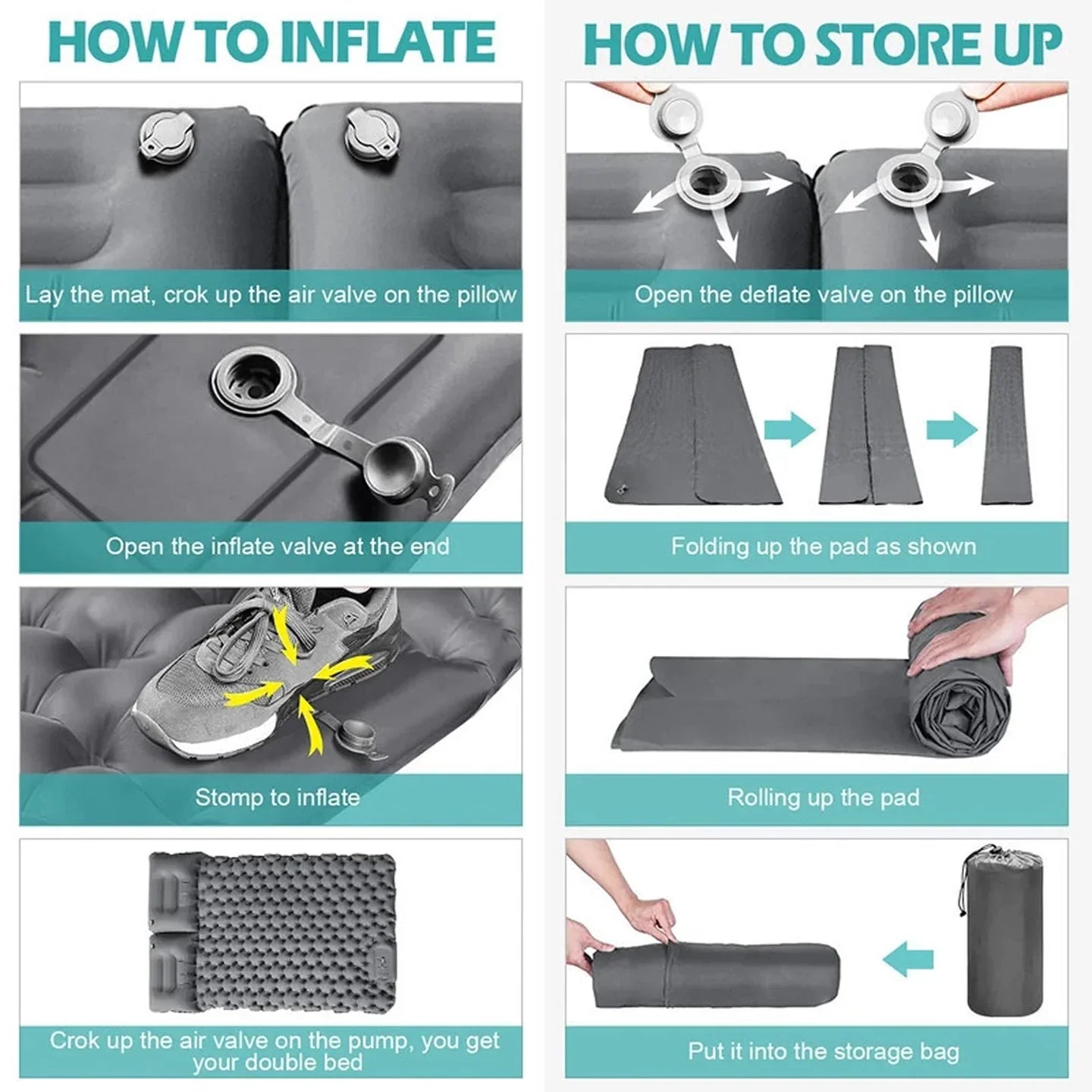 PuffyTrail Air Mattresses For Camping US01