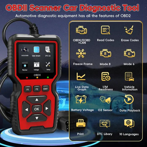 ScanoOB Z10 OBD2 Code Readers